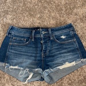 Hollister jean shorts
